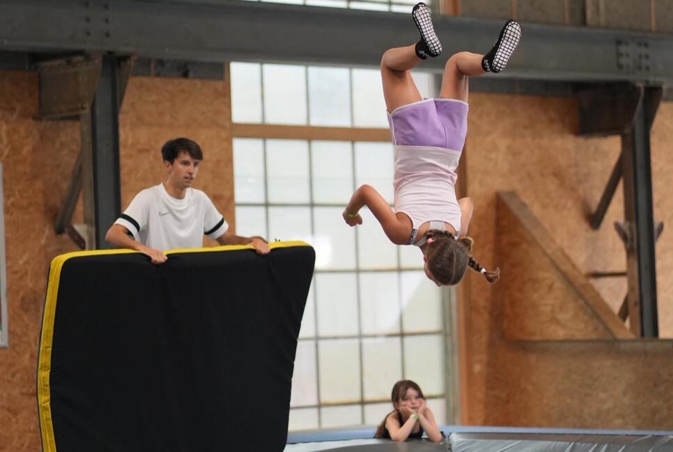 Trampolin Ferienkurs im Skills Park