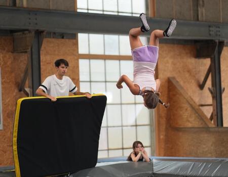 Trampolin Ferienkurs im Skills Park