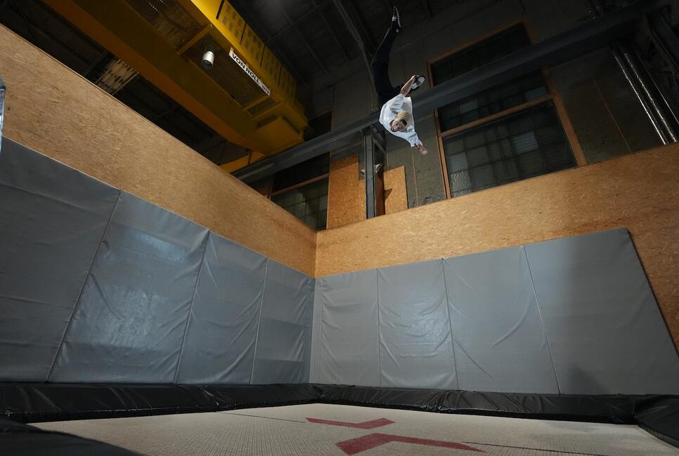 Trampolin Ferienkurs im Skills Park