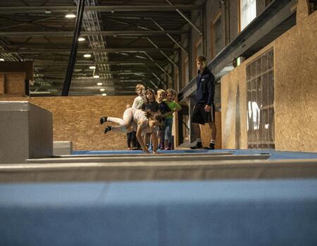 Trampolin Ferienkurs im Skills Park