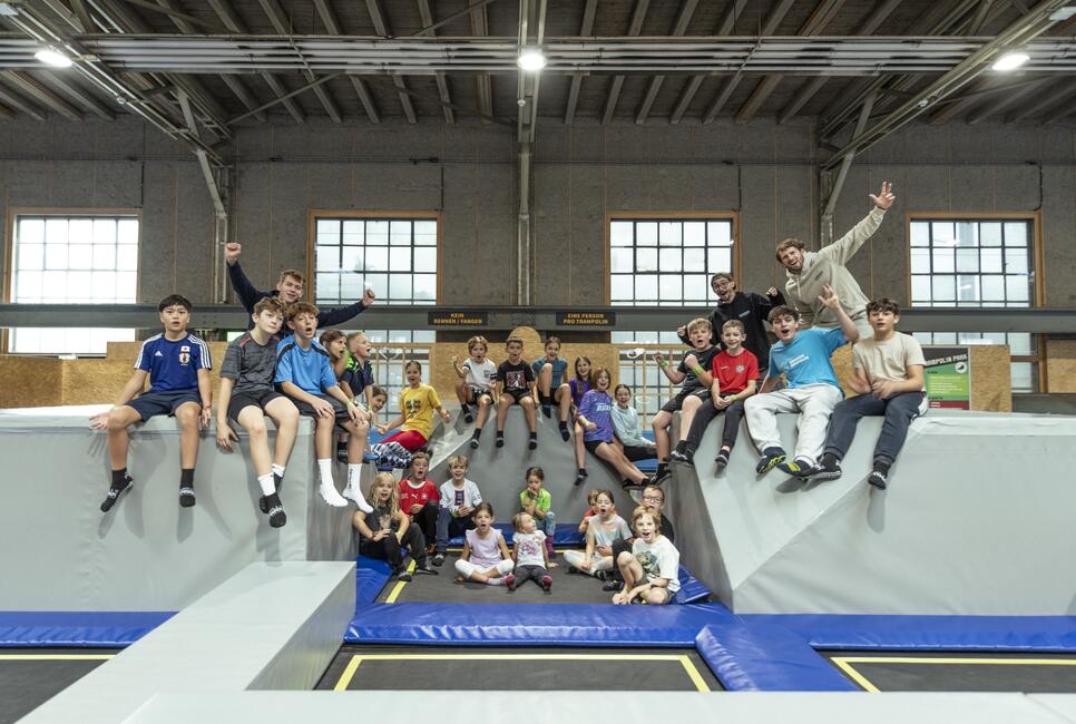 Trampolin Ferienkurs im Skills Park