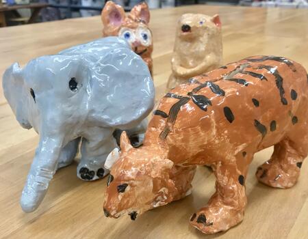 Tiere modellieren