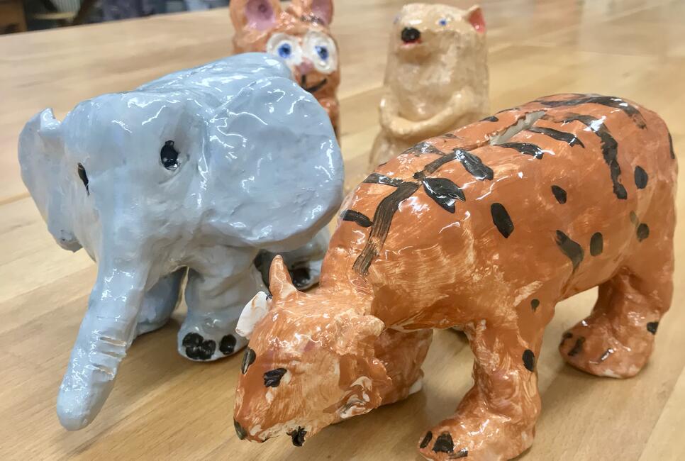 Tiere modellieren
