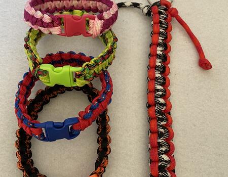 Paracord Armbänder / Schlüsselanhänger
