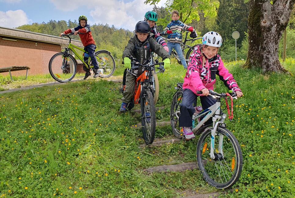 Fit auf dem Bike