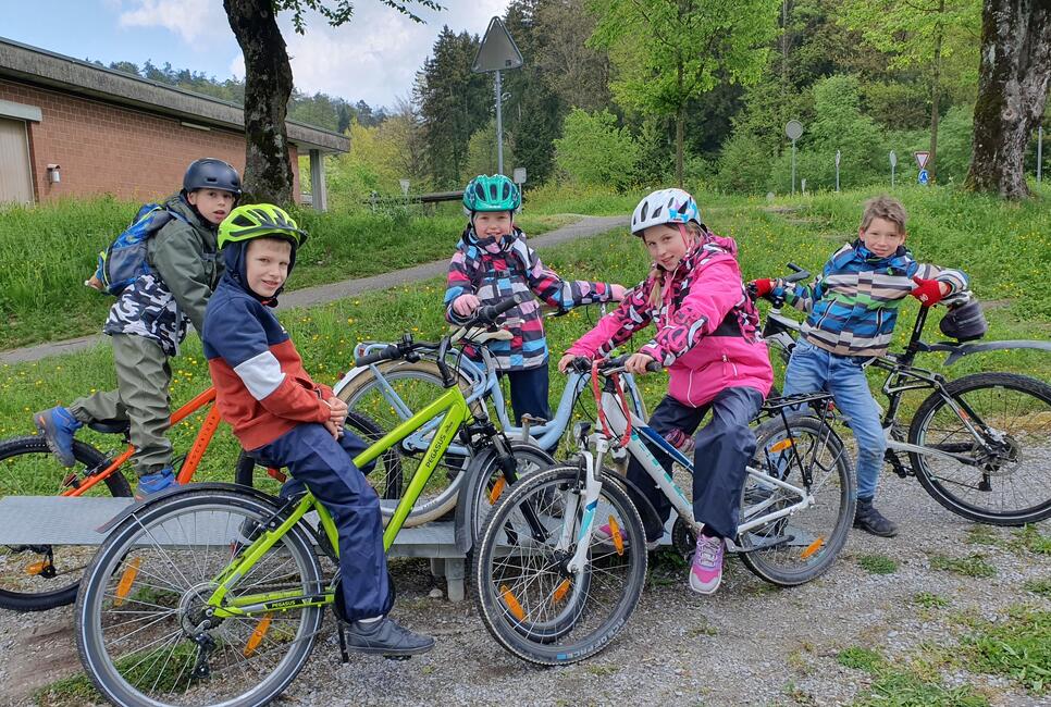 Fit auf dem Bike