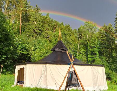 Natur- und Wildniscamp – Survival-Abenteuer mit den vier Elementen und Himmelsrichtungen!