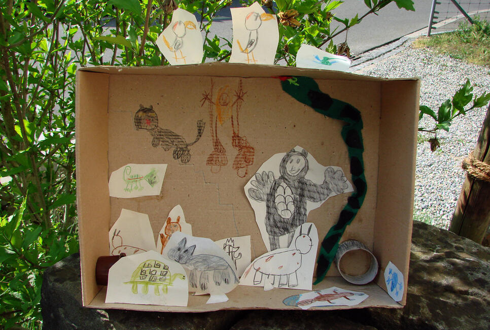 Malen und Gestalten im Atelier