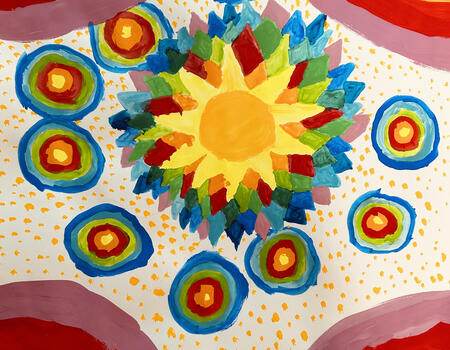 Freies Malen im Atelier