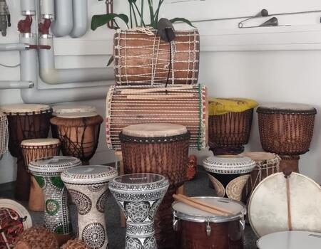 Darbuka – die ägyptische Trommel entdecken! (7 - 10 J.)