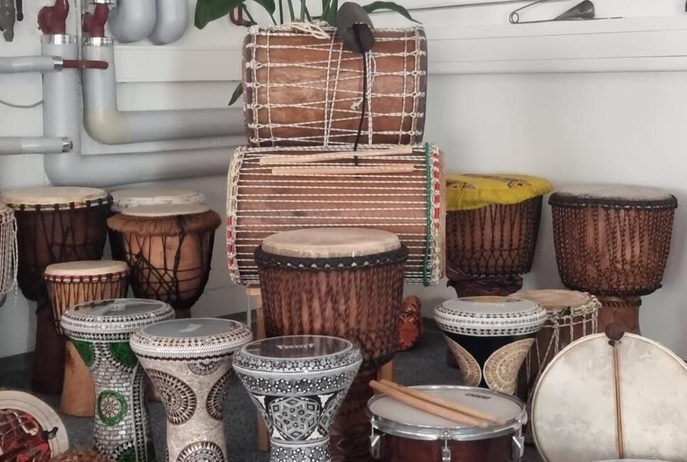 Darbuka – die ägyptische Trommel entdecken! (7 - 10 J.)