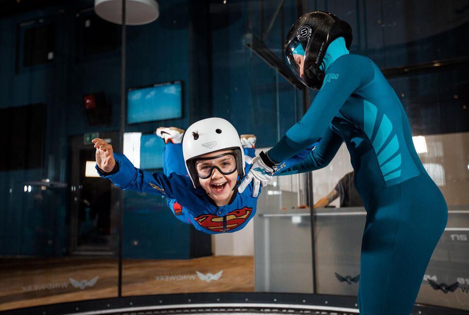 Bodyflying inkl. Windwerk Cap