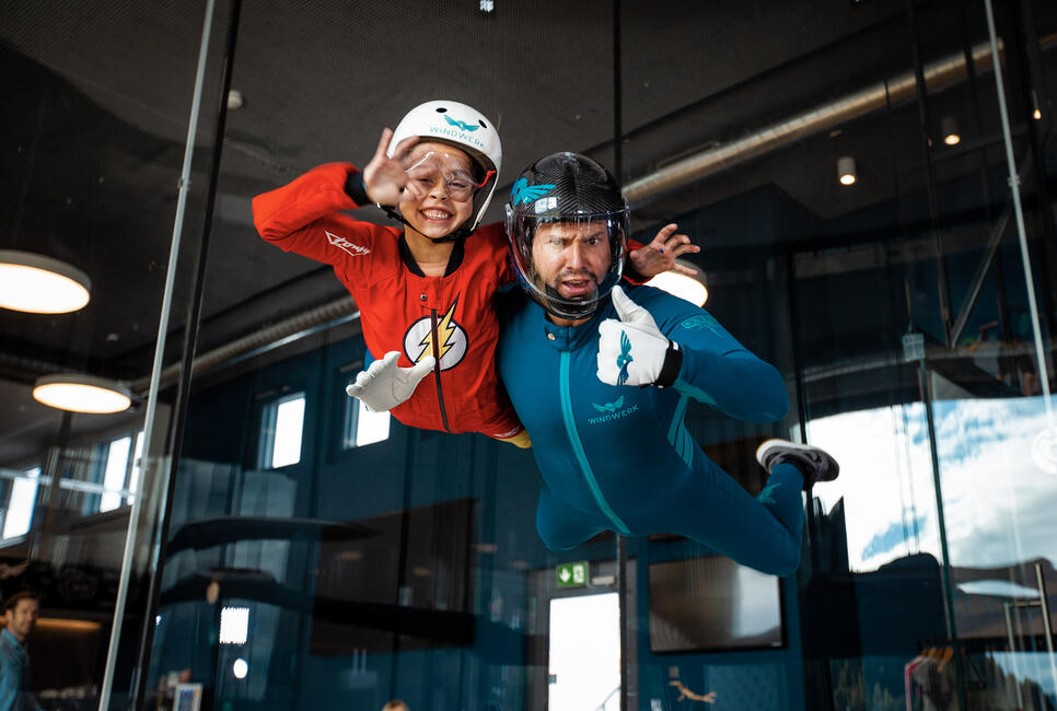 Bodyflying inkl. Windwerk Cap