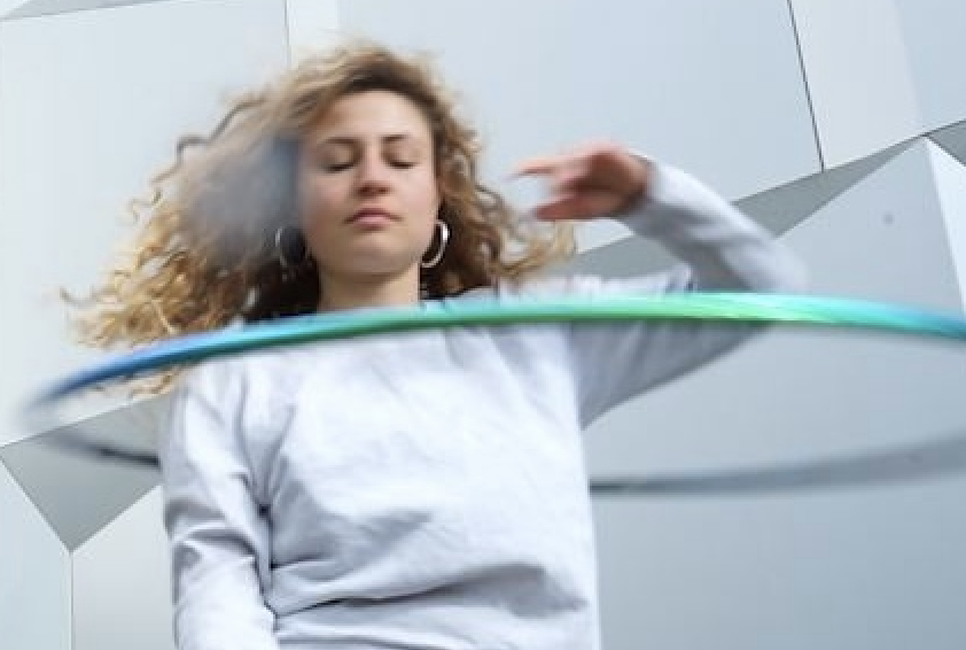 Spass mit Hulahoop