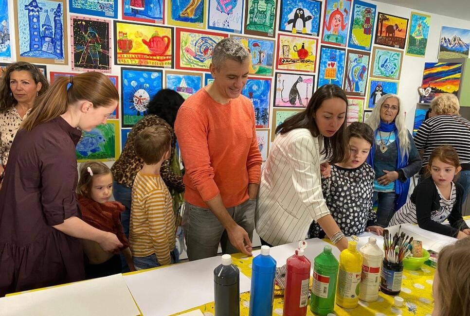 Ferien Kinder Malkurs &ndash; aufmerksames Beobachten, kreatives Denken und bewusste Gestaltung