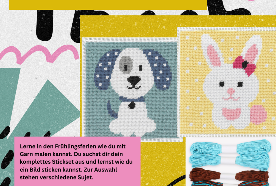 Stickkurs im Fibre Atelier