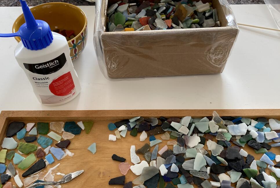 Mosaik-Kunst f&uuml;r Kreative