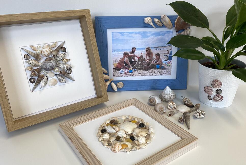 Kreativer Muschelzauber