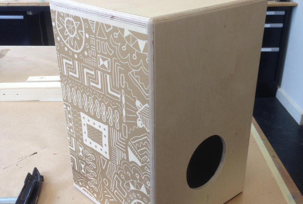 Cajon bauen