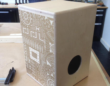 Cajon bauen