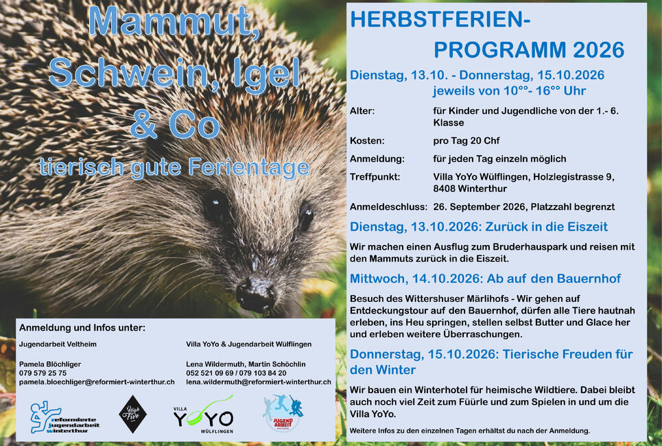Tierisch gute Ferientage