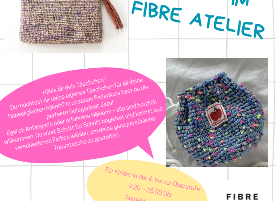 H&auml;keln im Fibre Atelier