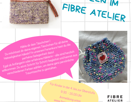Häkeln im Fibre Atelier